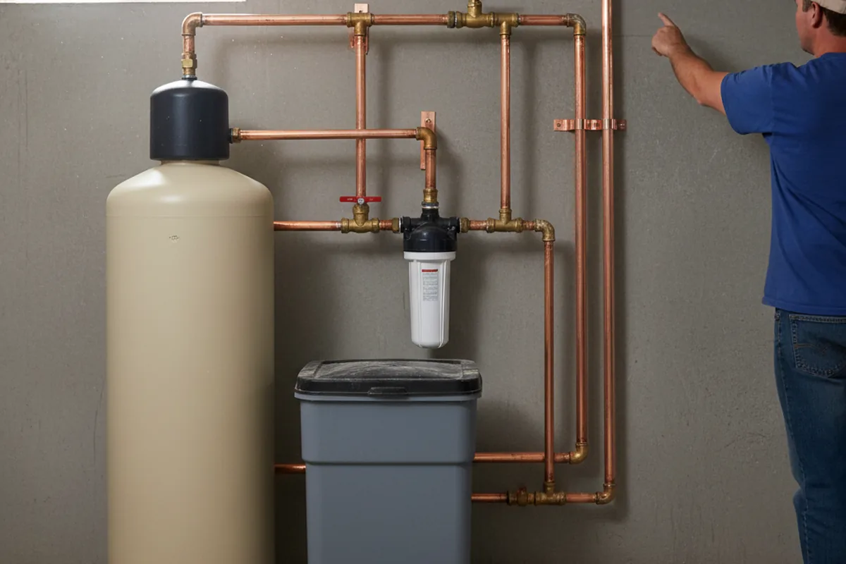 Whole-house water treatment system installed in Ipava
